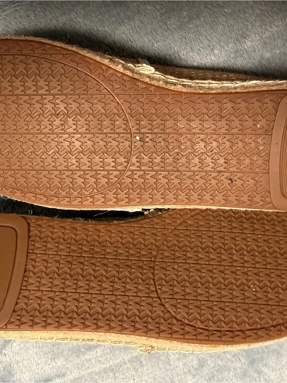 Michael Kors Metallic Gold Espadrille Slip-Ons